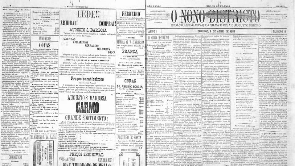 O nascimento da imprensa francana