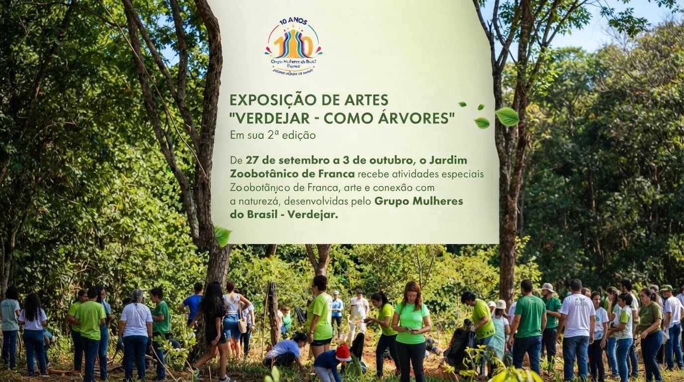 Exposição Verdejar movimenta o Jardim Zoobotânico